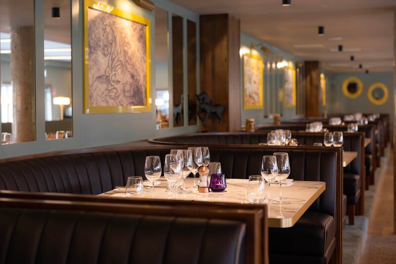 The Club at Goffs. Photograph: Cathal Noonan