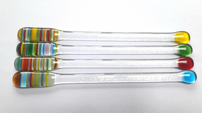 Swizzle sticks from King’s Forge Glass
