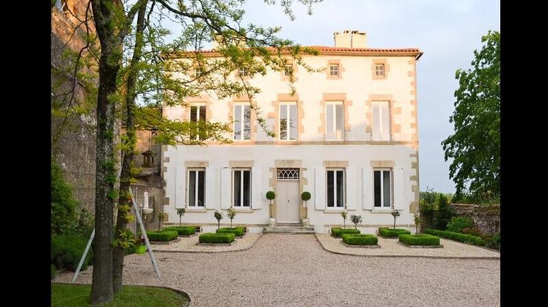 This maison de maître in the Loire region of France has four large bedrooms and sits on a third of an acre