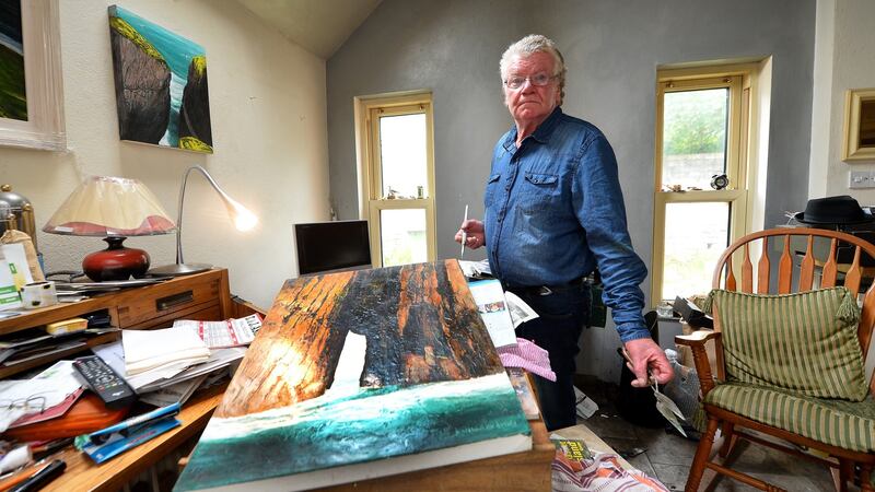 Artist Tomás Ó Cíobháin spent eight years trying to get planning permission to build in his home town of Gráig in west Kerry. Photograph: Domnick Walsh