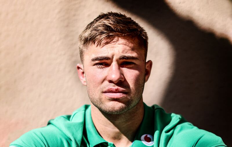 Jack Crowley, 24 and growing into his role. Photograph: Dan Sheridan/Inpho