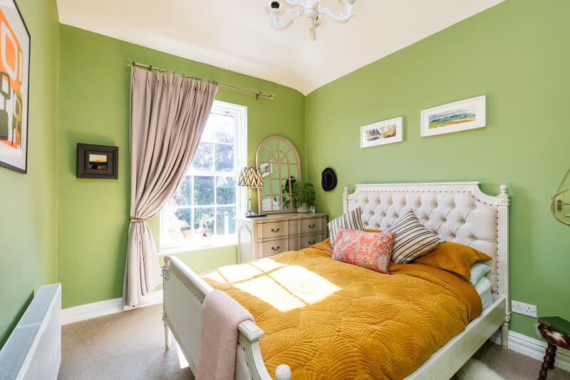 Bedroom one overlooks the front