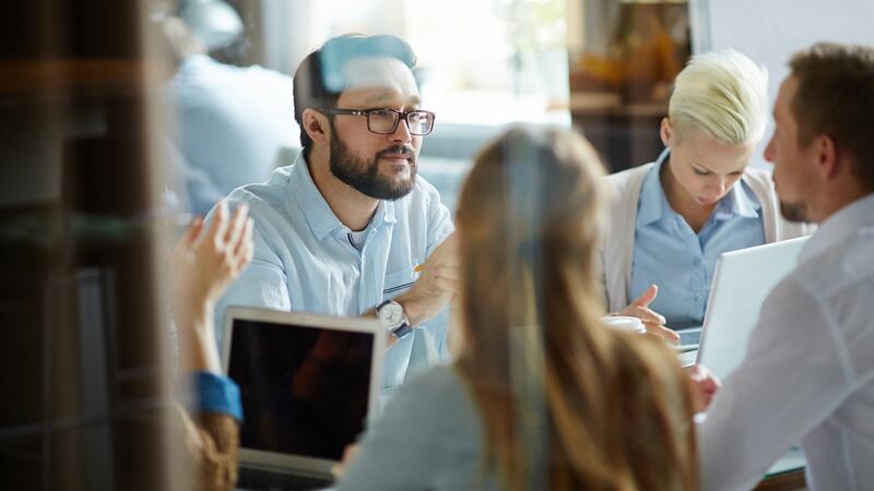 Some 5,000 graduate positions are up for grabs across multiple sectors at this year’s gradireland graduate fair. Photograph: iStockphoto/Getty Images