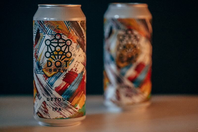 Dot Brew: Jimmy Redmond recommends its mainstream beers, such as Detour IPA, as well as its special brews. Photograph: Tom O’Hora