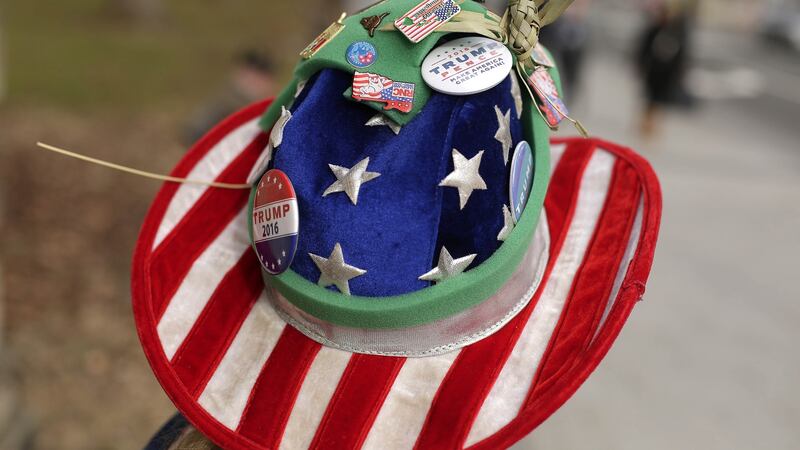 Final preparations are underway ahead the inauguration of Donald Trump as 45th president of the US. Photograph: AFP/Getty Images