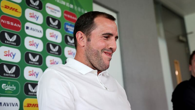 Republic of Ireland Squad Announcement, Sky Ireland HQ, Dublin 28/5/2024
Interim Head Coach John O’Shea 
Mandatory Credit ©INPHO/Ryan Byrne