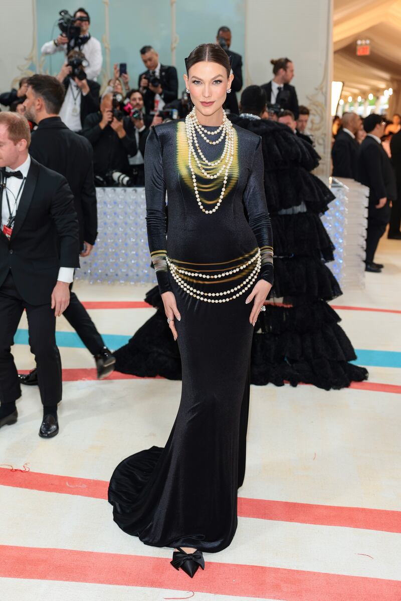 Karlie Kloss attends the 2023 Met Gala. Photograph: Dimitrios Kambouris/Getty Images for The Met Museum/Vogue