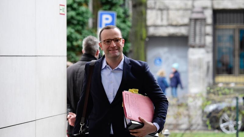 Jens Spahn,  CDU: Germany’s most prominent homosexual politician recently married his partner but his political career is built on traditional value conservatism. Photograph:  AFP/ Tobias Schwarz