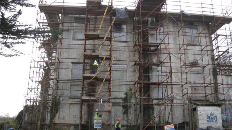 Extensive roof repairs were carried out on Vernon Mount by Cork County Council in 2012