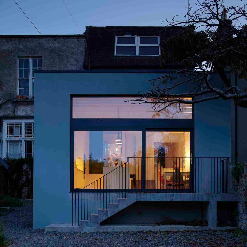 Exterior view of the extention Photograph: Ros Kavanagh