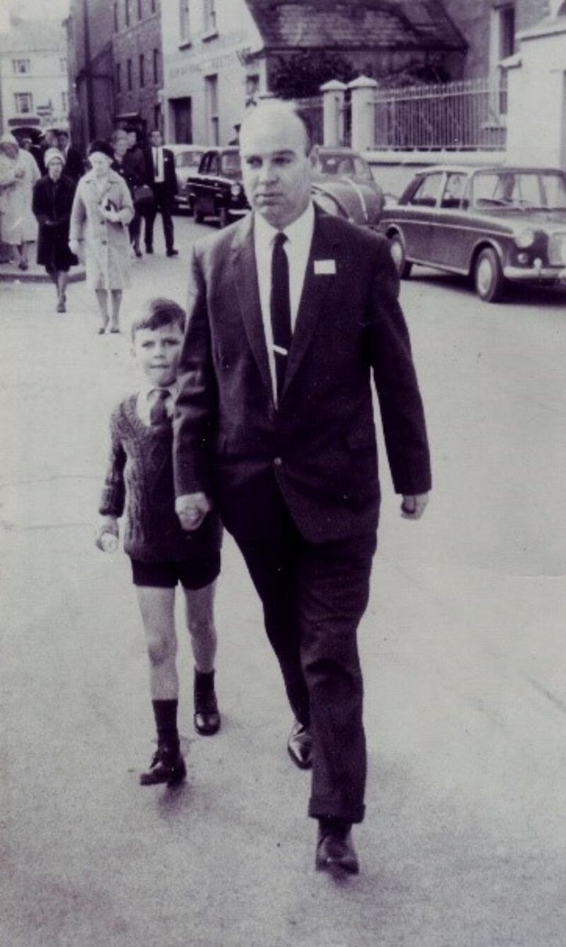 Father and son in 2020, and 1966