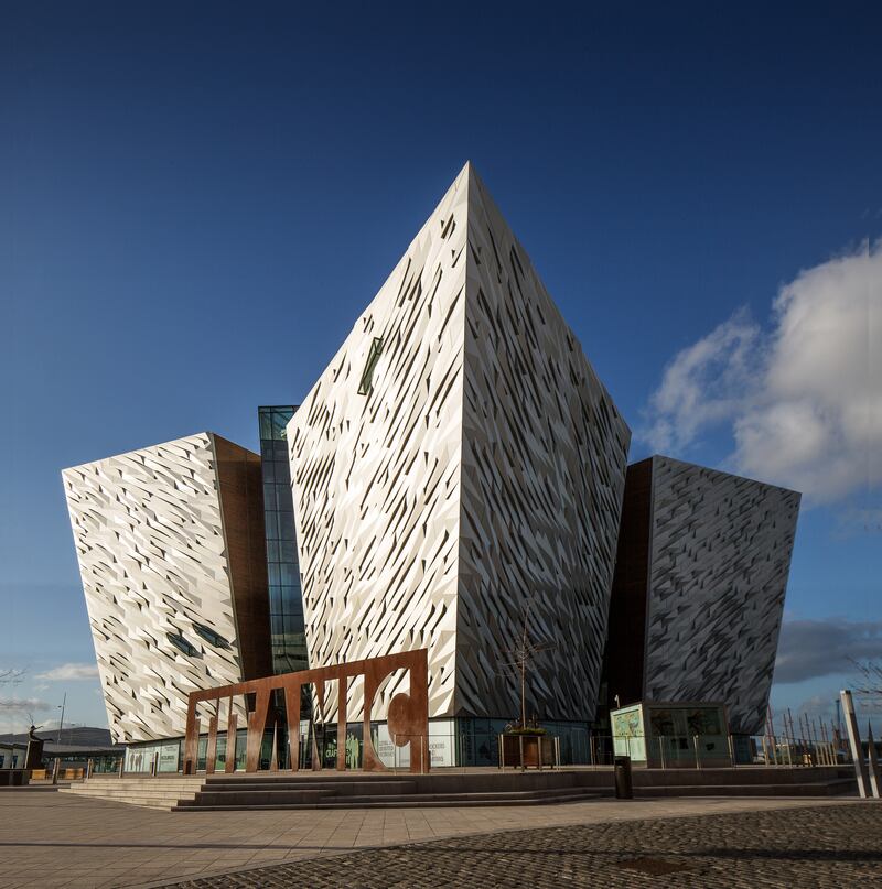 The Titanic Belfast building is very easy on the eye and equally a lot of imagination has gone into the displays, which are informative without being dry. Photograph: Tourism Northern Ireland