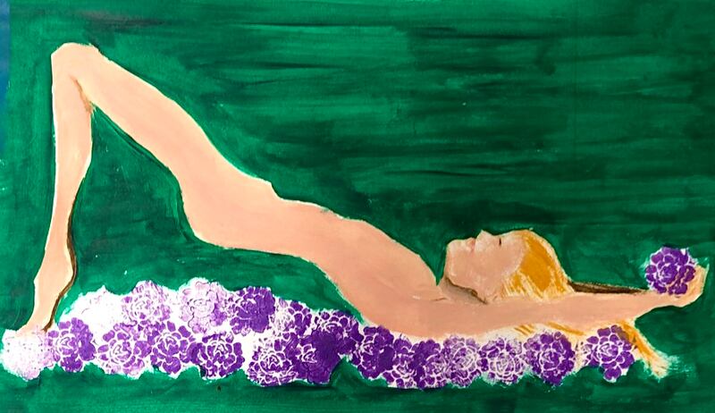 An tAothó, means orgasm. The more familiar word for orgasm is súnás, a variation of saobhnós – distraction, infatuation, folly. Artist: Ursula Foley