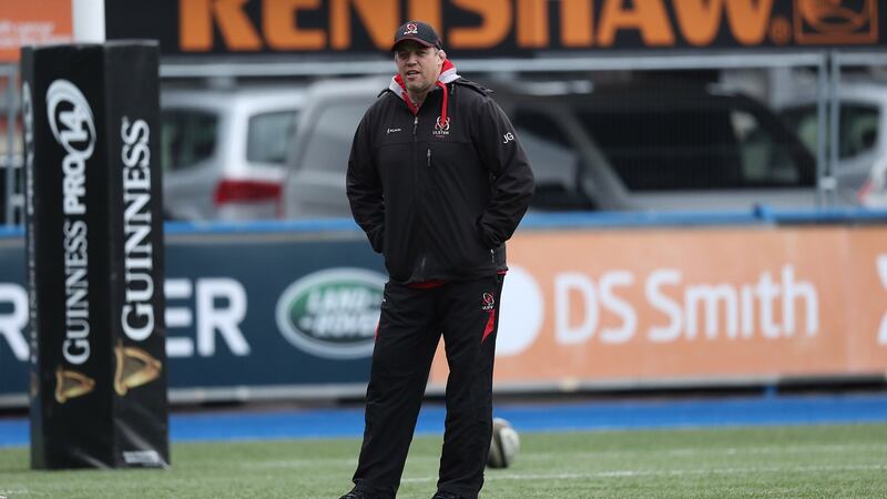 Jono Gibbes was unimpressed with Ulster’s performance against Cardiff. Billy Stickland/Inpho