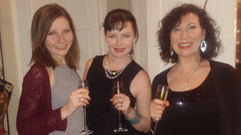 Apryl Connolly,  Jenny Foxe  & Marcella Connolly (mom)