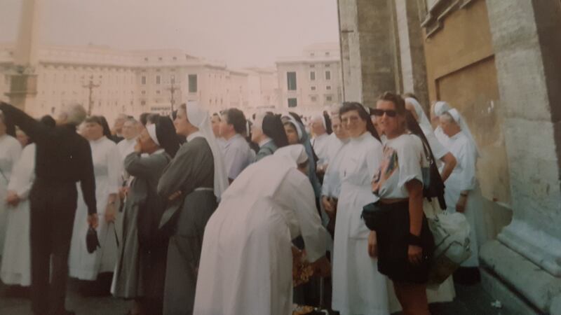 Arlene Harris in Rome