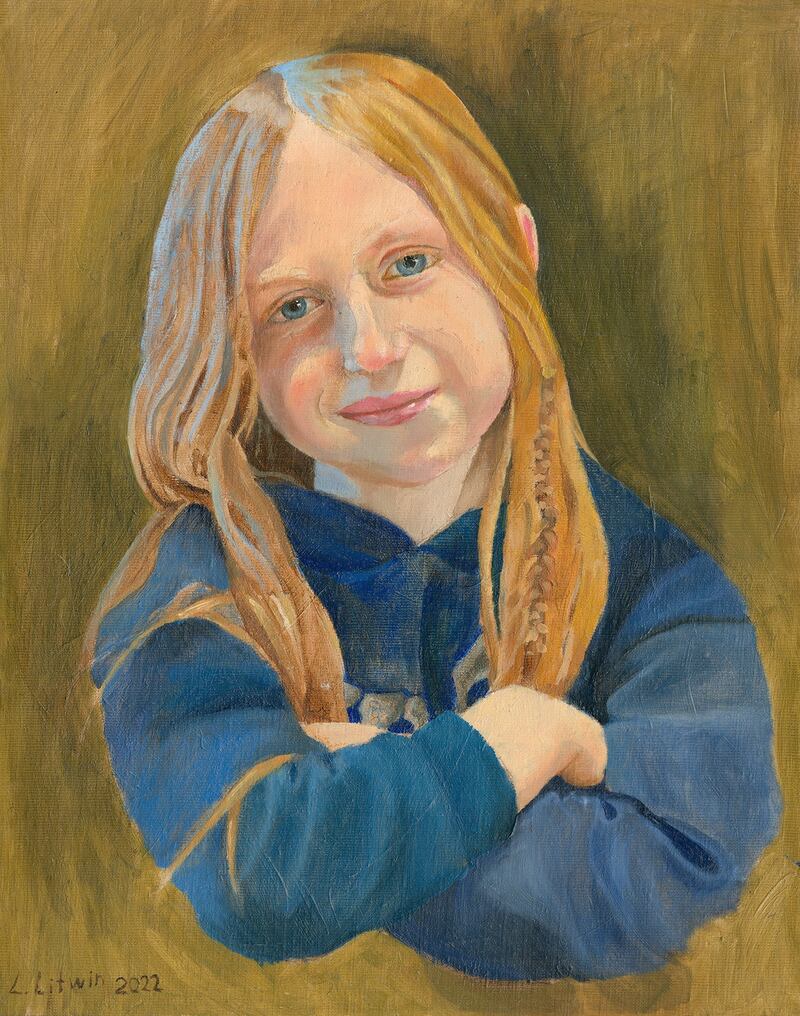 First prize in Category D was won by Wexford student, Lilia Litwin (10), for her work entitled ‘My Self Portrait’