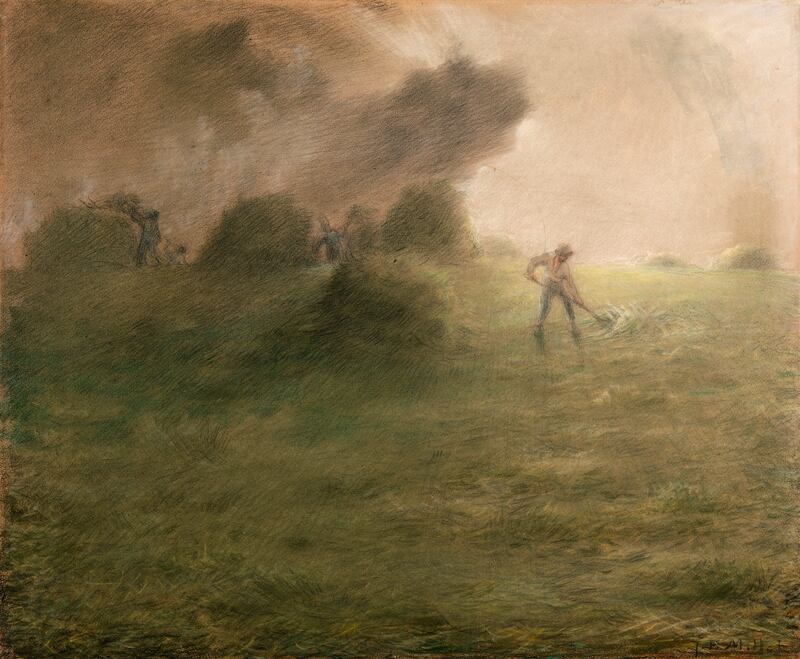 A Storm during Haymaking, c1865. Photograph copyright National Gallery of Ireland