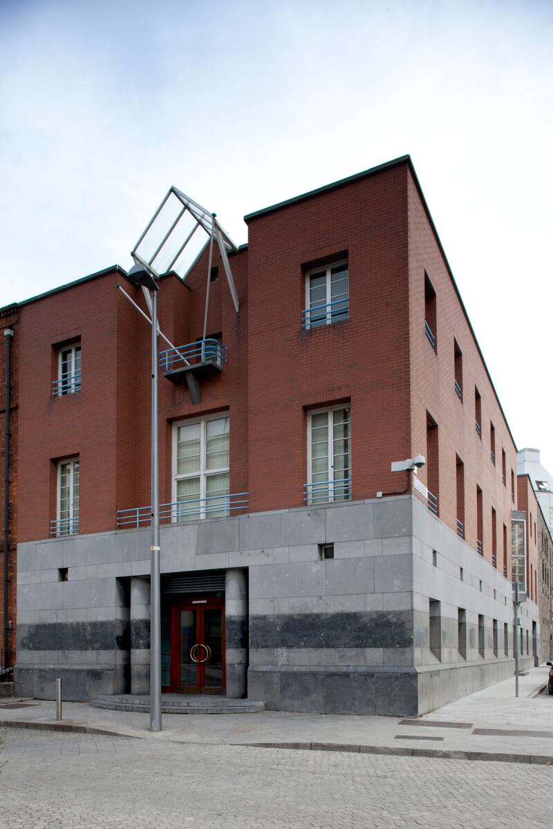 Rare postmodernism: the Children Court, in Smithfield in Dublin. Photograph: Paul Tierney/courtesy Dublin City Council