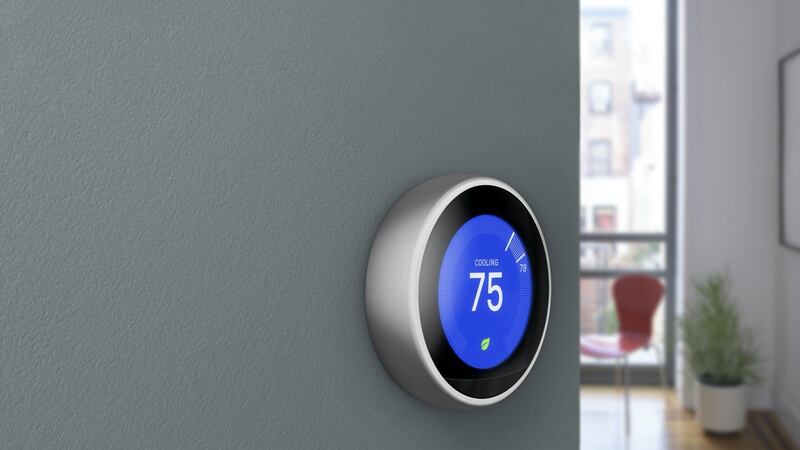 A smart thermostat such as Nest can help you keep track of consumption