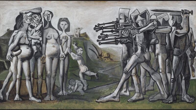 Massacre in Korea (1951) by Pablo Picasso
