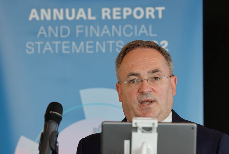 Nama chief executive Brendan McDonagh. Northern Ireland's political stalemate is delaying the sale by Nama of a small portion of land in Dublin's docklands. Photograph: Alan Betson

