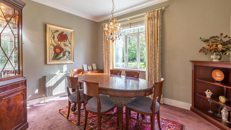 Dining room, Corrybeg House, Templeogue.