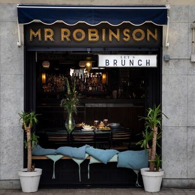 Mr Robinson in Barcelona.