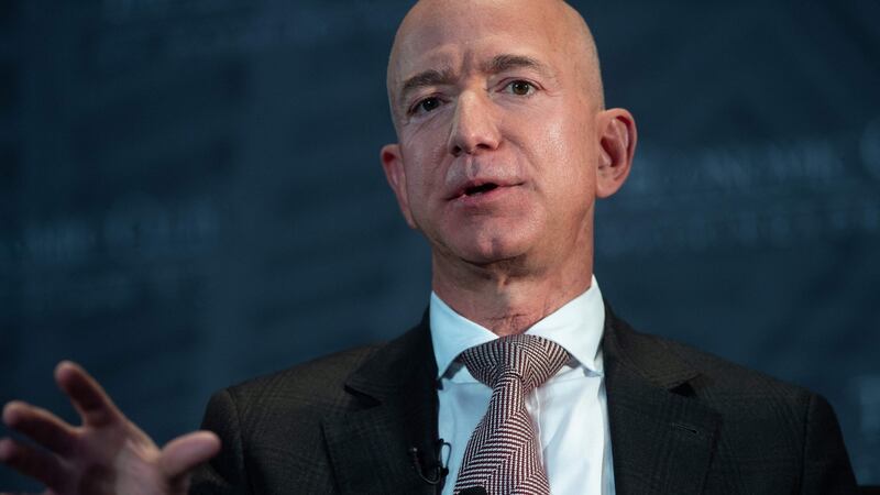 Amazon founder Jeff Bezos: company will be ‘Earth’s best employer’, he assured shareholders. Photograph: Saul Loeb/AFP