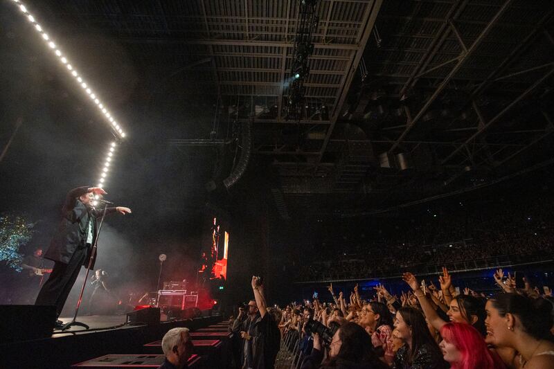 25/10/2023
-NEWS-
Ryan Hennessy from Picture This pictured performing at the 3Arena, North Dock, Dublin 
Photo: Tom Honan for The Irish Times.