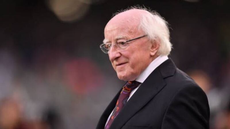 President Michael D Higgins: his  spokesman said the President would announce his intentions in early July