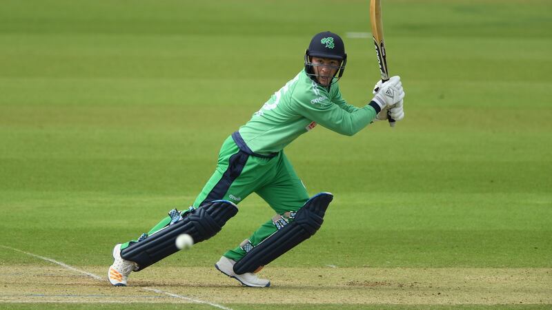 Ireland batsman Curtis Campher hit 127 runs in his first two games in green during his debut ODI series against England last week. Photograph: Getty Images
