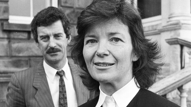 Mary Robinson became Ireland’s  first woman president. Photograph:  Jack McManus