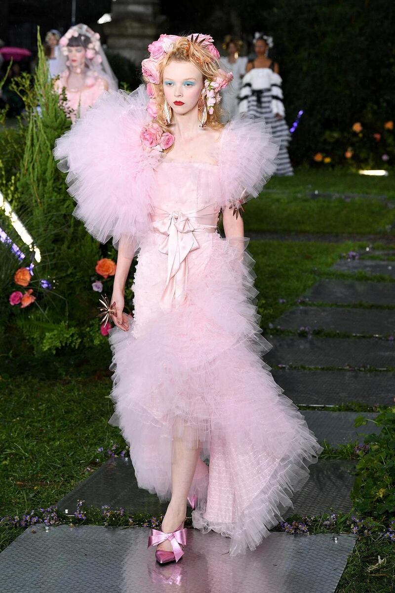 NYFW: Rodarte. Photograph: Slaven Vlasic/Getty