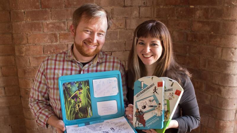 Rory and Anita Murphy, founders of toy company The Creativity Hub:Their ‘unique’ toy introduces children to problem-solving and design.