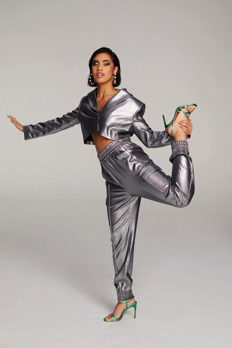 Holding shot: Metallic Heels, ?42, Asos