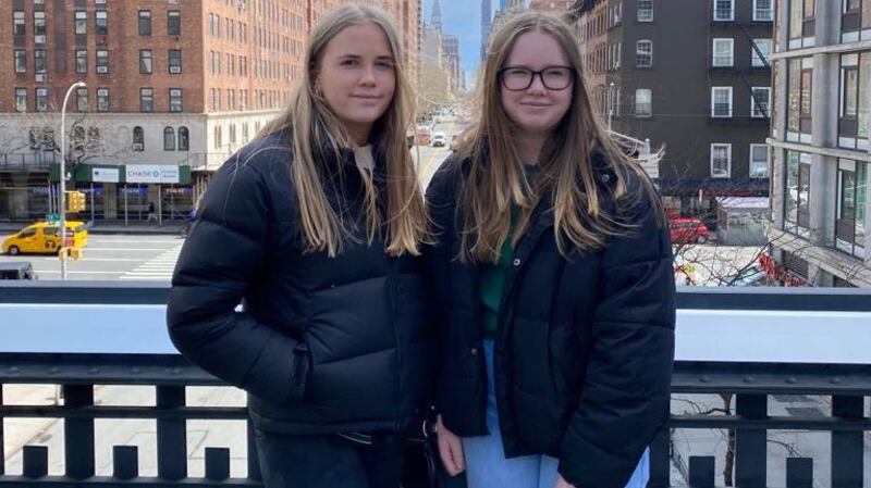 What’s for dinner? Anna and Ruth Flynn in New York city