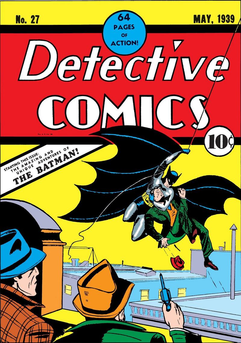 Batman turns 80: Detective Comics 27. Photograph courtesy of DC