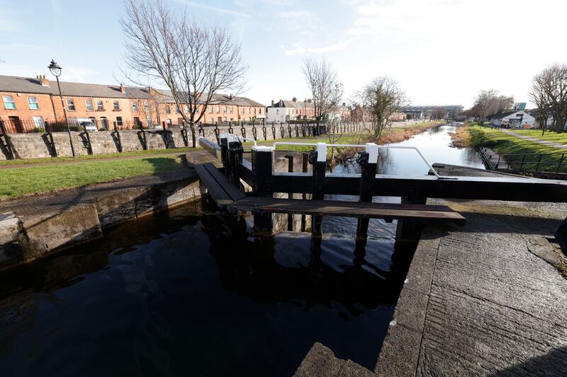 Phase 3 of the Royal Canal Greenway in Dublin: the 130km route already links Kildare, Meath, Westmeath and Longford, with work still ongoing along the Dublin section and in parts of Kildare. Photograph: Alan Betson

