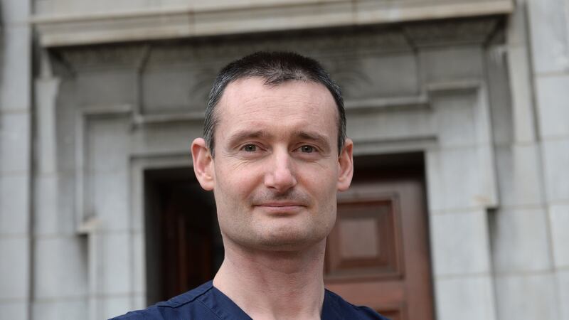 Dr Roger McMorrow, clinical director at the National Maternity Hospital. Photograph: Dara Mac Dónaill