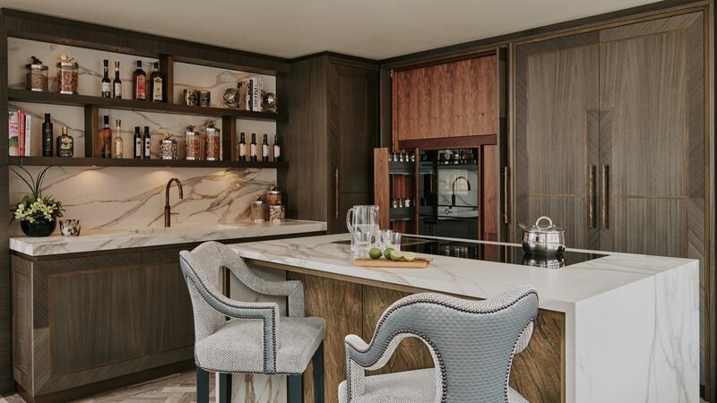 Kitchen and pantry cupboard by Ledbury Studio