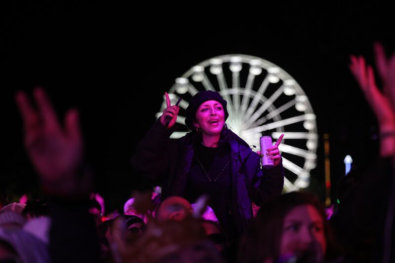 Electric Picnic 2025: Kings of Leon fans on Sunday night. Photograph: Alan Betson