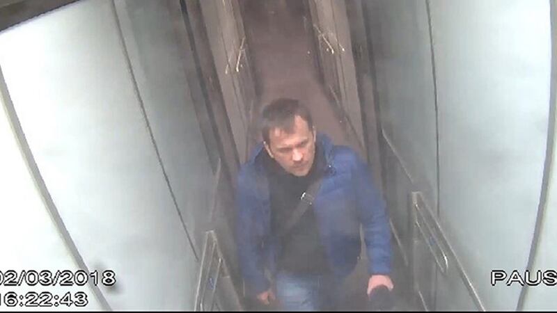 Alexander Petrov at Gatwick airport at on March 2nd 2018.