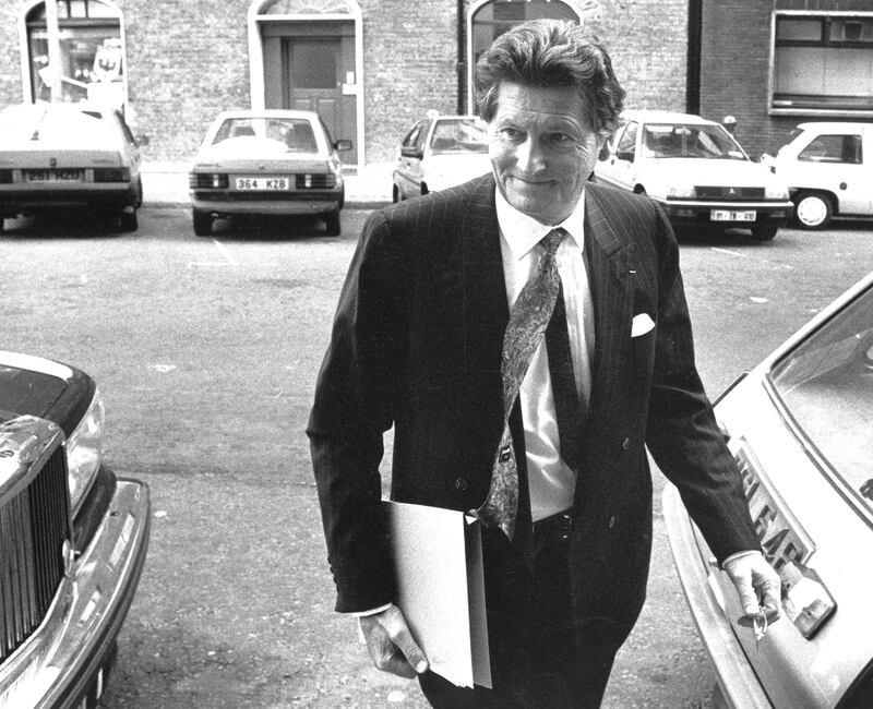 Former Telecom Éireann chairman Michael Smurfit in 1991. Photograph: Matt Kavanagh