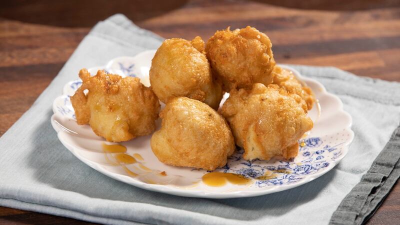 Young Buck beignets, Highbank Orchard syrup drizzle. Photograph: Patrick Browne