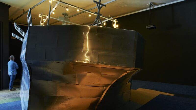 View of Ryou-Un Maru by Brian Duggan at Project Arts Centre. Photograph: Ros Kavanagh