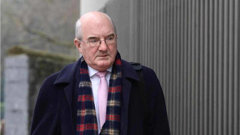 In court: former finance director Willie McAteer. Photograph: Dara Mac Dónaill