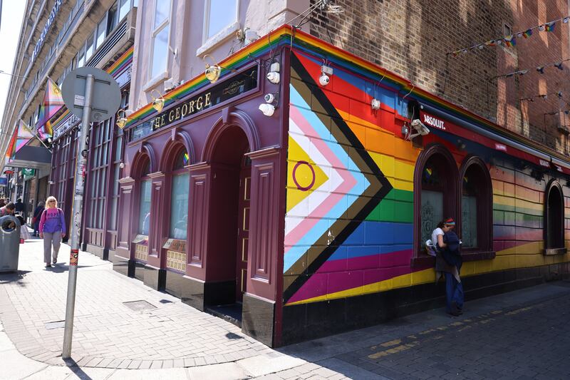The George on South Great George's Street, Dublin. Photograph: Dara Mac Dónaill
