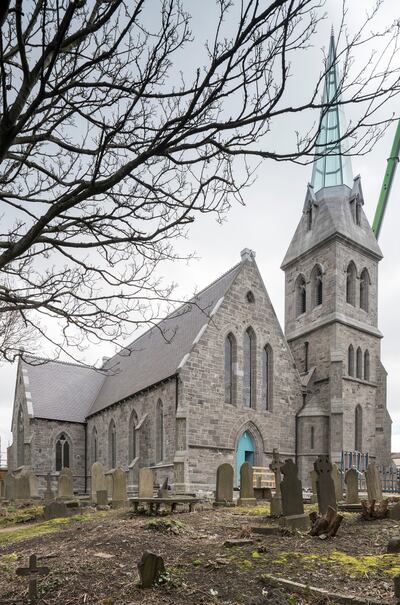 The former St James’s Church on James’s Street, Dublin