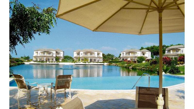 Computer-generated images of Barbados: the kind of villas being built at Apes Hill